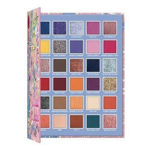 J Cat Beauty SURREAL SKYLINE 30 PIGMENT GUIDEBOOK EYE PALETTE